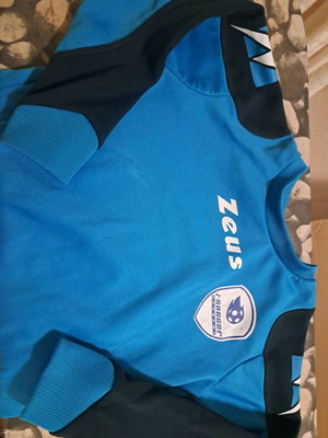 Zeus children's sports shirt XXS used, blue, age 7-8
