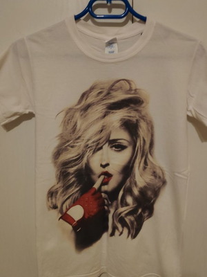 T-shirt Madonna MDNA Tour 2012 αυθεντικό, καινούργιο, μέγεθος small, άσπρο