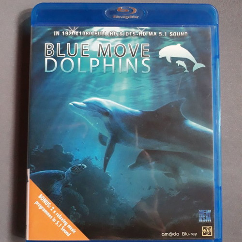 Blue Move Dolphins Blu-ray used, documentary with subtitles