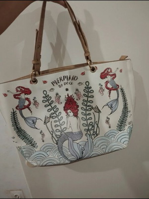 Doca shoulder bag like new, multicolor, spacious