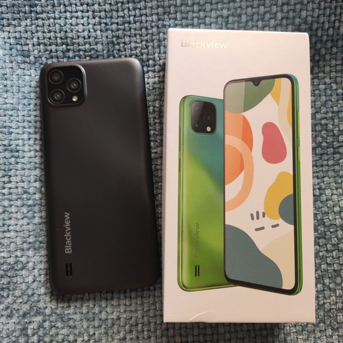 Blackview A55 smartphone like new, black, 16GB, dual SIM