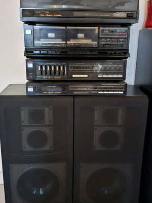 Fisher πικάπ FM tuner ενισχυτής διπλή κασέτα σαν καινούργιο