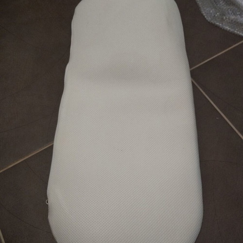 Grecostrom Thalis baby bassinet mattress used, latex with antimicrobial fabric