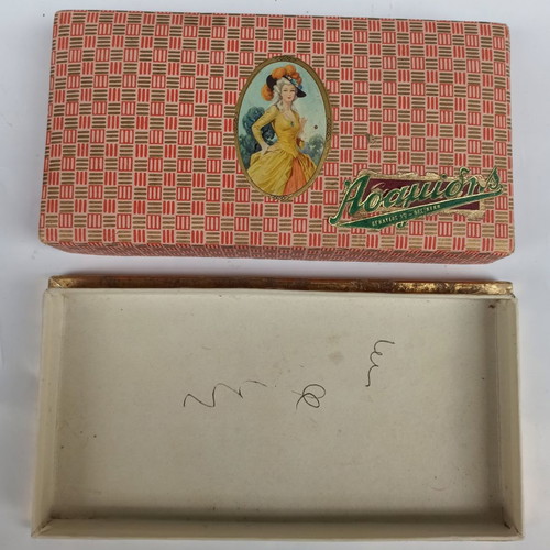 Chocolate box used, 1960s vintage