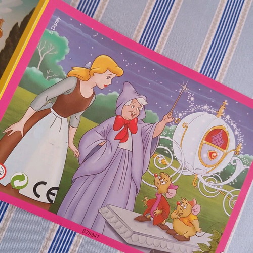 Cinderella 12-Cube Puzzle like new, Clementoni