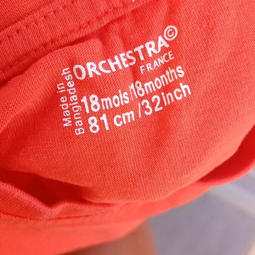 T shirt Orchestra and Sermino toddler set like new