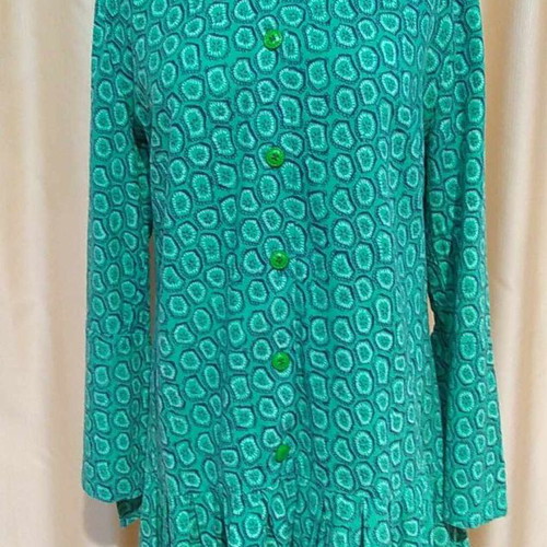 Women's flannel tunic used, size XL
