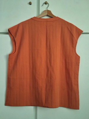 Shein women's blouse orange XL like new