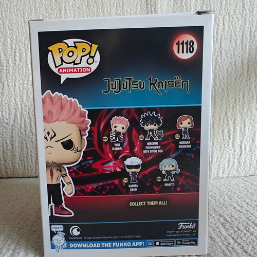 Funko Pop Jujutsu Kaisen Ryomen Sukuna 1118 Special Edition with Protector new
