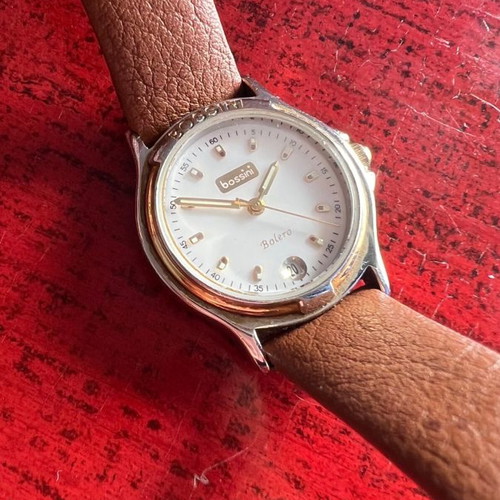 Bossini Bolero women's watch used with brown strap
