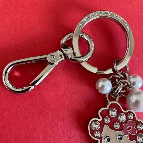 United Colours of Benetton keychain new with case
