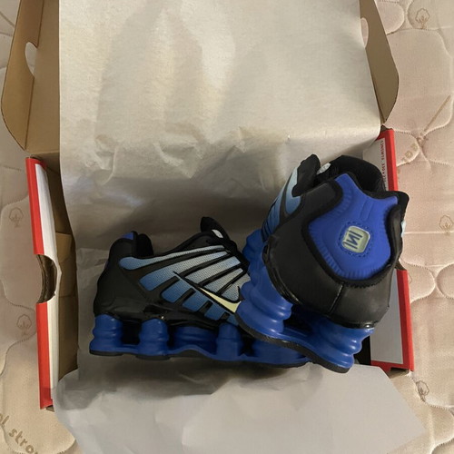 Nike Shox TL new with box, blue athletic shoes