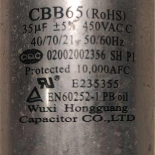 Toshiba compressor used with capacitor, sturdy construction