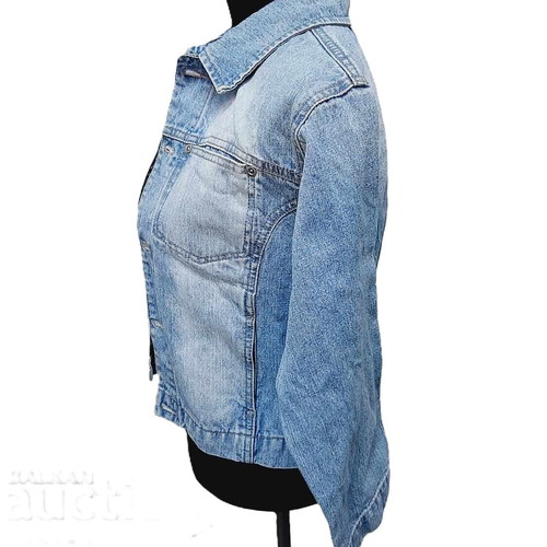 A-Style women's denim jacket used, blue, size M