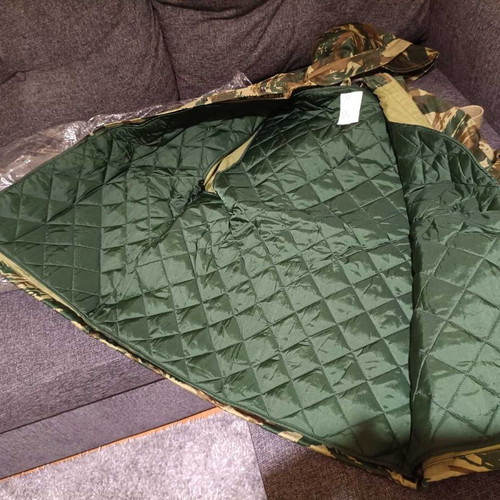 Camouflage jacket Greek with removable inner lining new