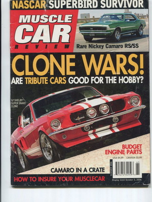 Vintage American Muscle Car Review magazine Summer 2006 like new
