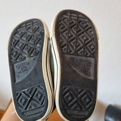 Converse kids boots size 24 like new green