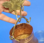 Copper antique vessel used