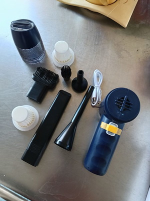 Cordless handheld vacuum with many accessories, new