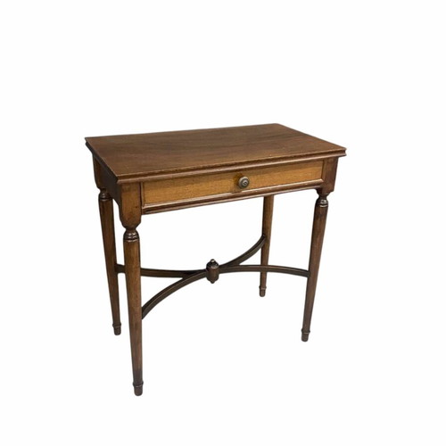 Wooden beech console new, dimensions 57x32x60 cm