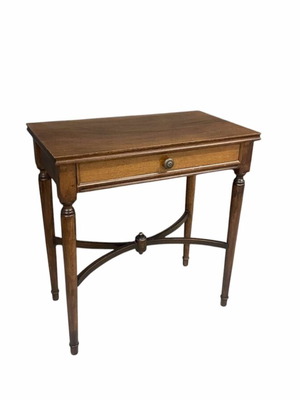 Wooden beech console new, dimensions 57x32x60 cm