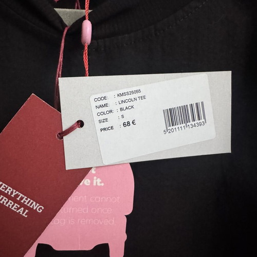 Karavan Oversized T-Shirt New Black Cotton Unisex