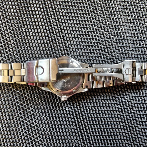 TAG Heuer Professional 2000 WN1311-0 Swiss Made women's watch used, silver