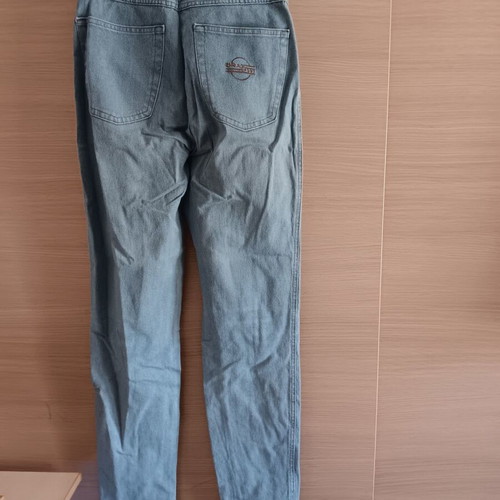 Women's denim pants used, light blue, sizes S and M