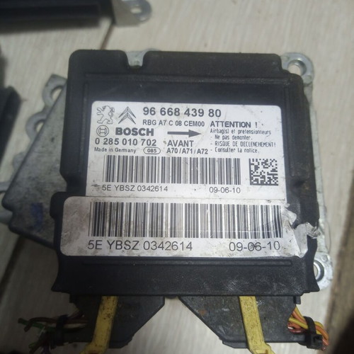 Airbag module Peugeot 207 used, 9666843980