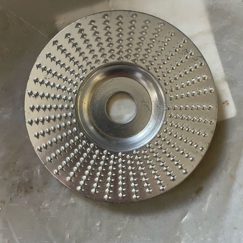Rasp for angle grinder used