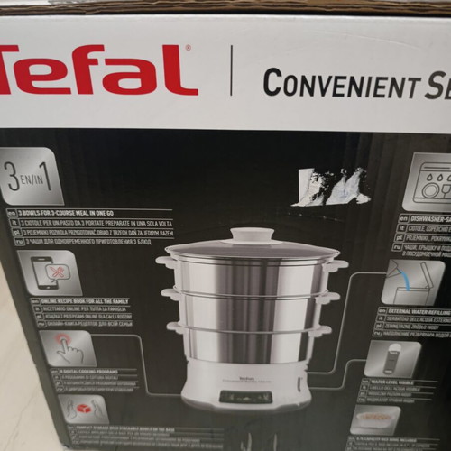 Tefal Convenient Series Deluxe Steam Cooker 9lt 900W new