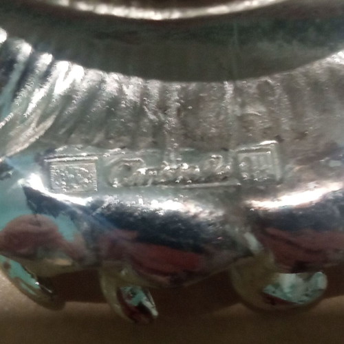 Christofle Silver Plated Shell Shaped Paperweight used