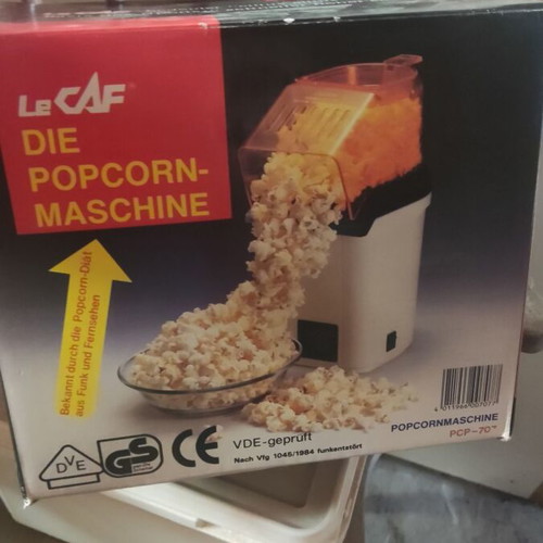 Popcorn machine new