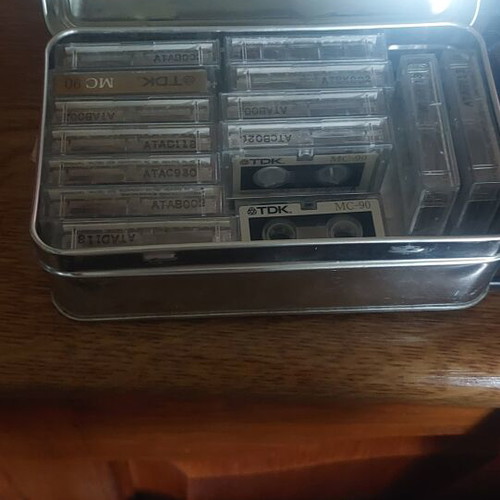Tdk Microcassette pack used with MC 90 and MC 60 tapes