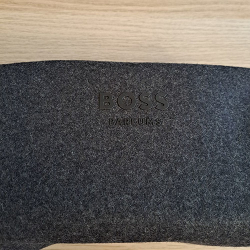 Hugo Boss toiletry bag gray new
