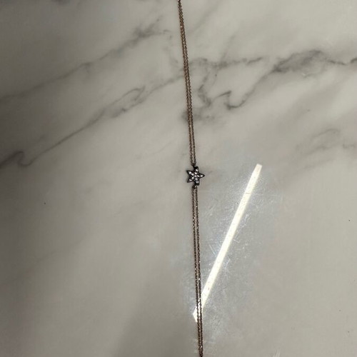 Anna Maria Mazaraki rose gold bracelet with black star like new
