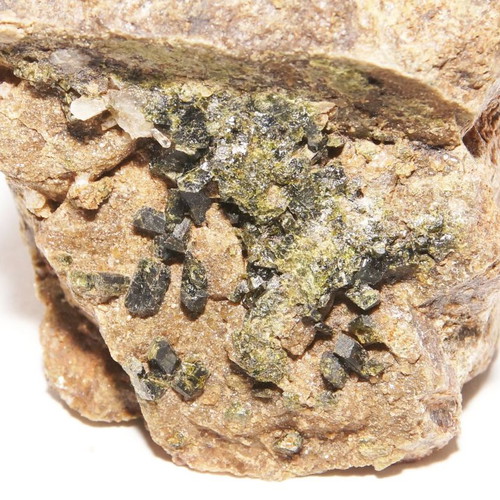 Epidote mineral new with small crystals