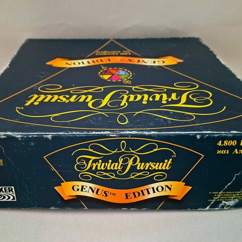 Parker/Hasbro Trivial Pursuit Genus Edition 1995 Greek version board game