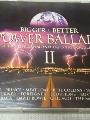 Power Ballads II (Bigger Better) 2XCD used, rock
