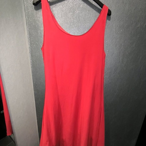 Κόκκινο κοντό φόρεμα σε Α γραμμή custommade σαν καινούργιο, μέγεθος S