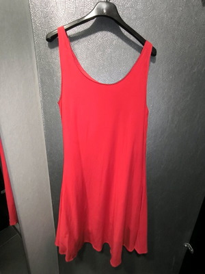Κόκκινο κοντό φόρεμα σε Α γραμμή custommade σαν καινούργιο, μέγεθος S