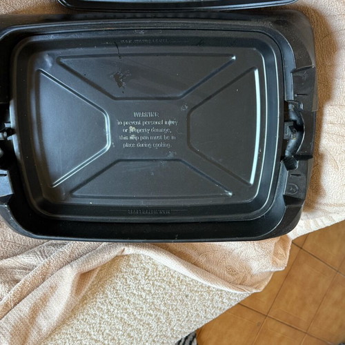 Electric grill used