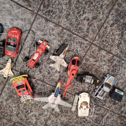 Vintage remote control toys collection used, 80s-90s lot