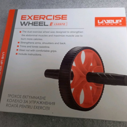 Exercise wheel like new for fitness