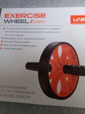 Exercise wheel like new for fitness
