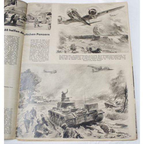 Der Adler German aviation magazine used, 19 August 1941