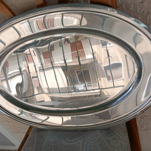 Zepter serving tray made of chrome like new, 40×60 cm