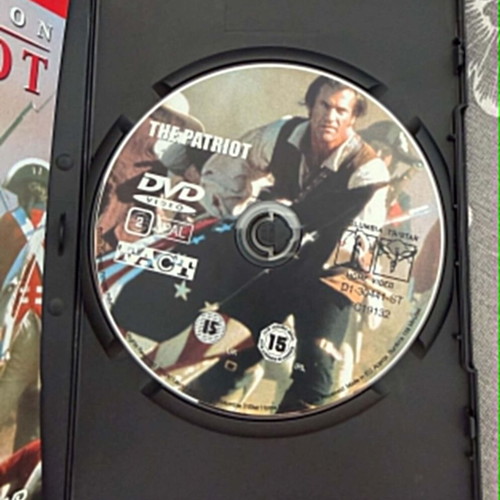 The Patriot DVD used, Mel Gibson, Heath Ledger