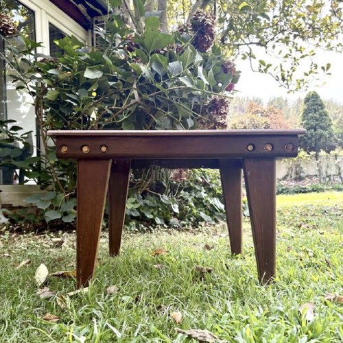 Wooden rustic table like new with natural finish