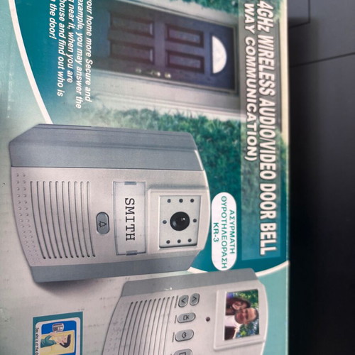 Wireless Video Door Phone with Color Camera and Relay New